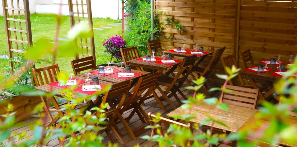 Restaurant avec terrasse près de Angers